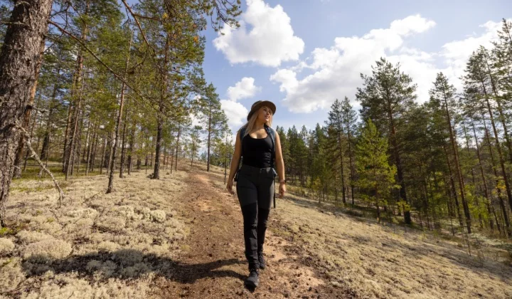 Villa Lehtoniemi retkeily maastossa