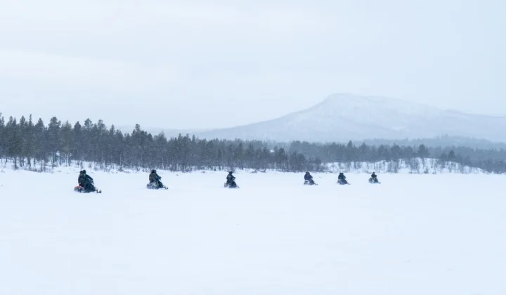 Villa Lehtoniemi lumikelkkailu Arctic Giant